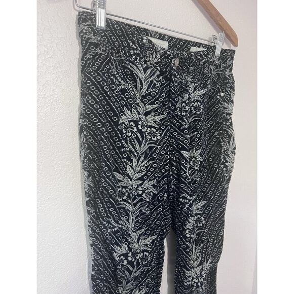 PILCRO AND THE LETTERPRESS Black Funky Corduroy Pants Serif Size 26 Stretchy - Picture 3 of 12